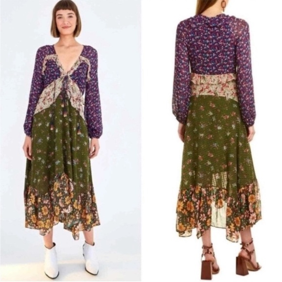 Farm Rio Midi Dress - Picture 2 of 7